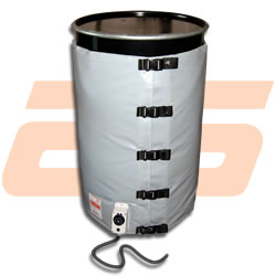 Drum heater for drums of 200 Litres - 1.950 x 850 mm - 900 W